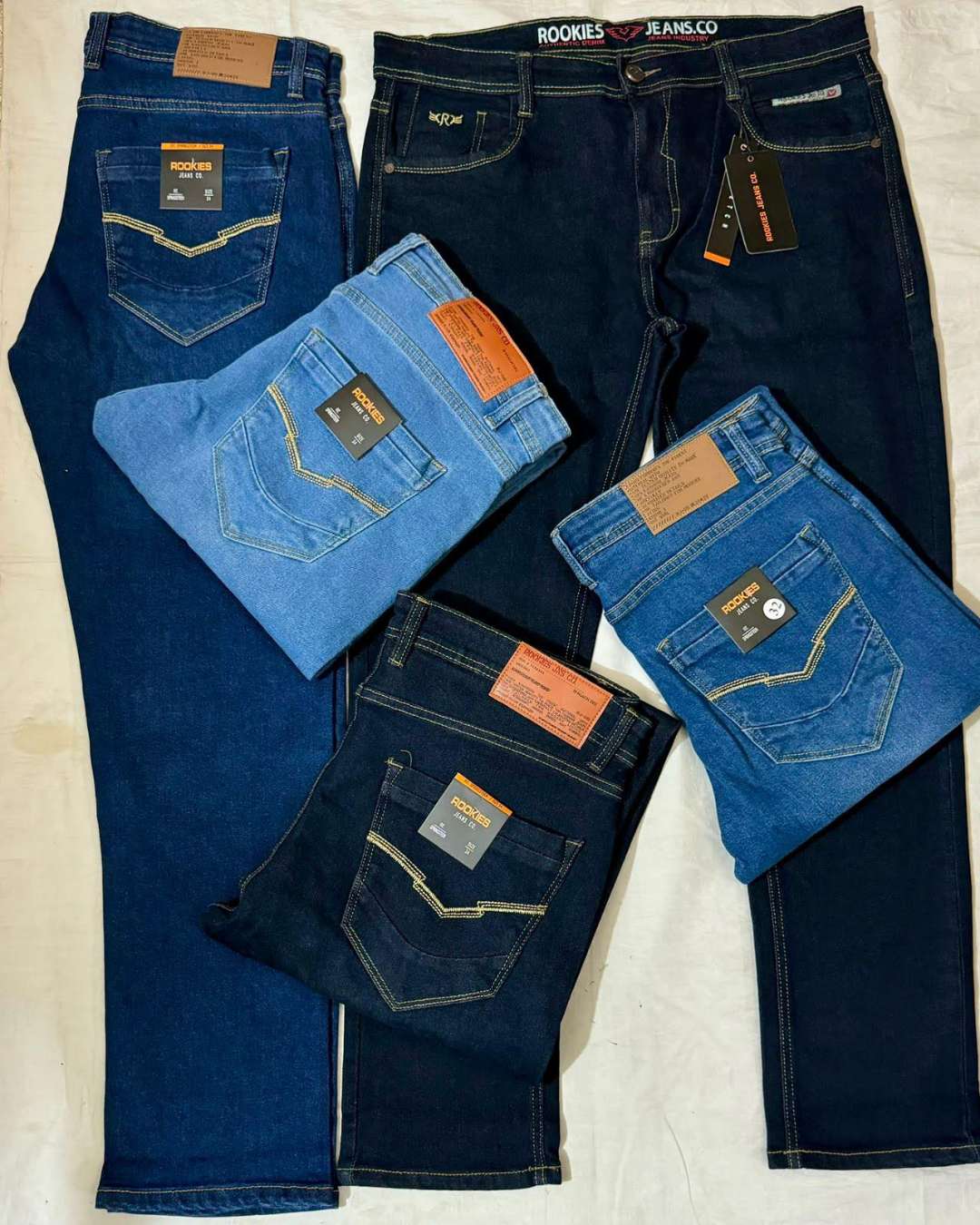 Adult Stock Jeans Trouser 