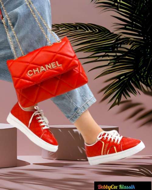 Set of Bags and Sneakers 