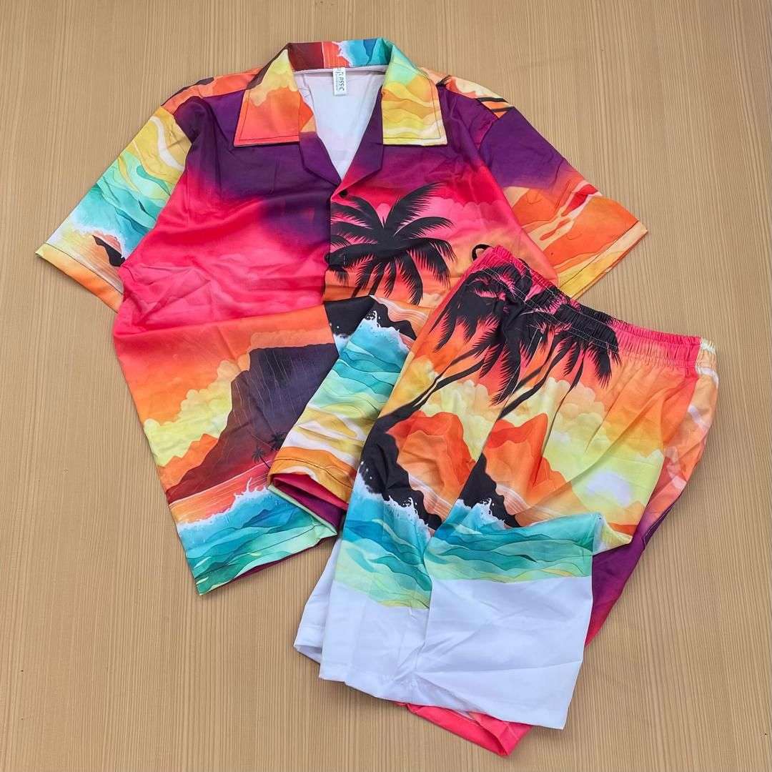 Men's Summer Top and Down