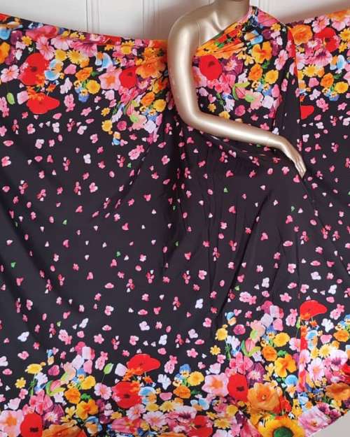 Vintage Crepe Fabric