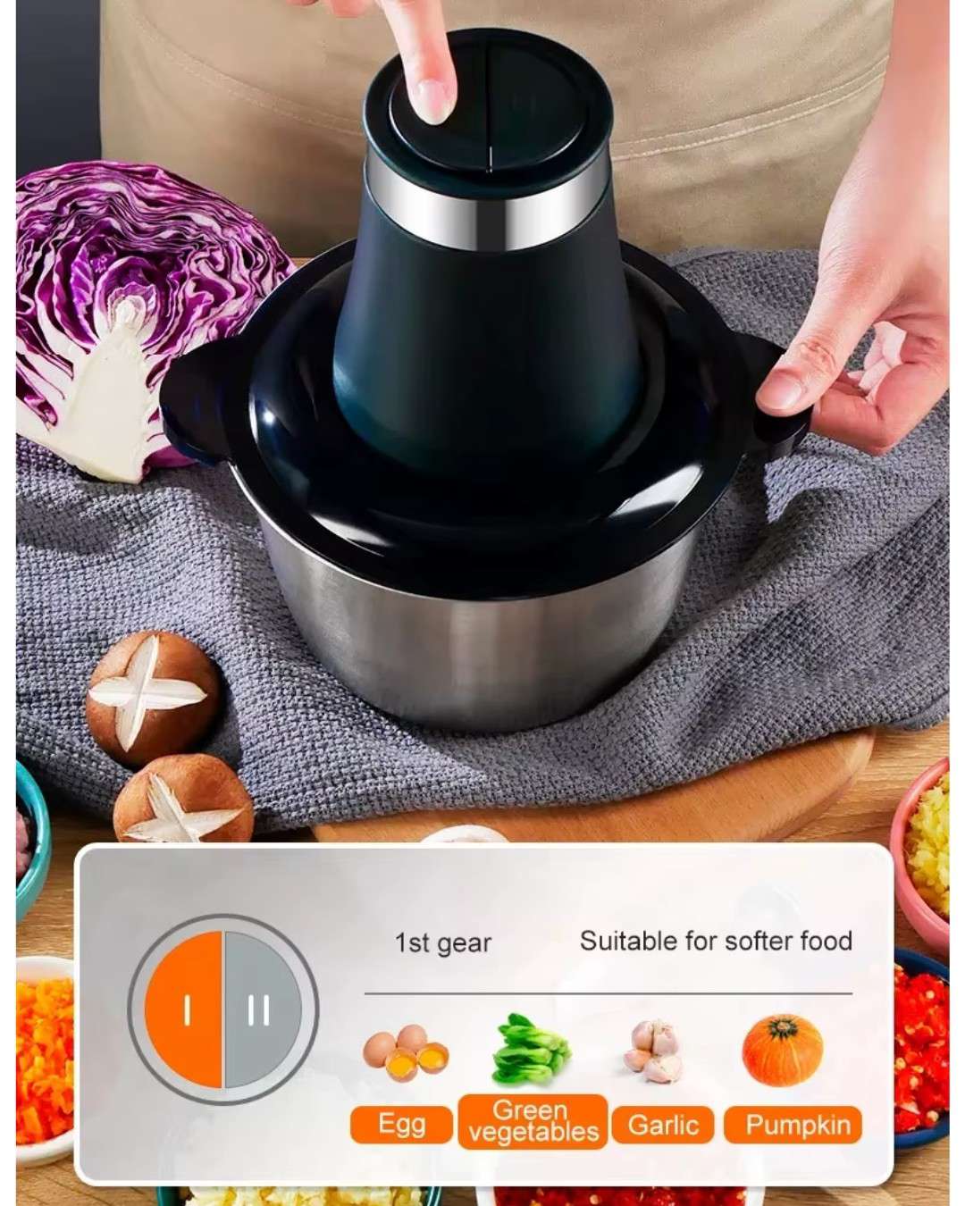 3L ELECTRIC MEAT GRINDER