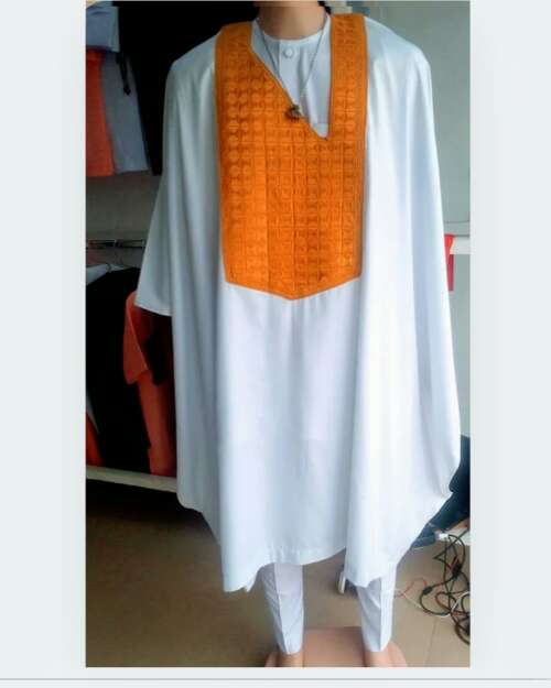 High Quality Luxurious Man Agbada Set
