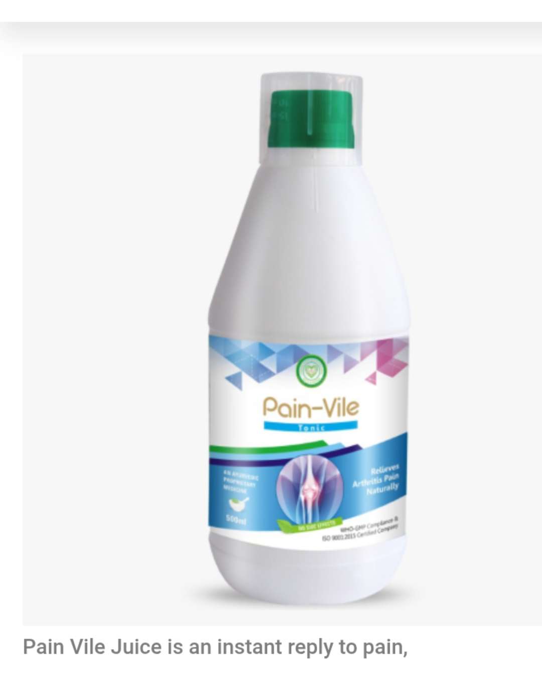 Pain Vile juice 