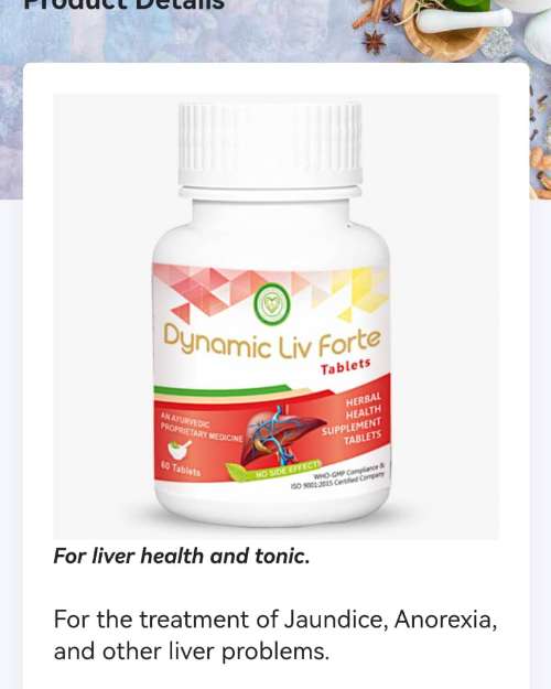 Dynamic live forte Tablets 