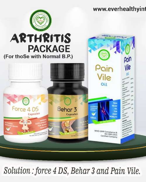 Arthritis treatment without hypertension