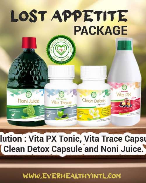 RECOVER YOUR APPETITE ORGANICALLY 