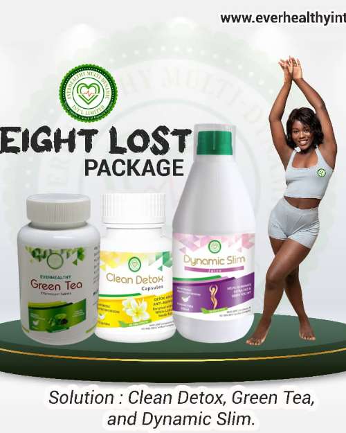 Natural & safe weight loss package 
