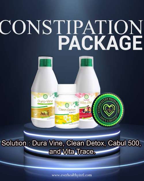 Overcome constipation organically 