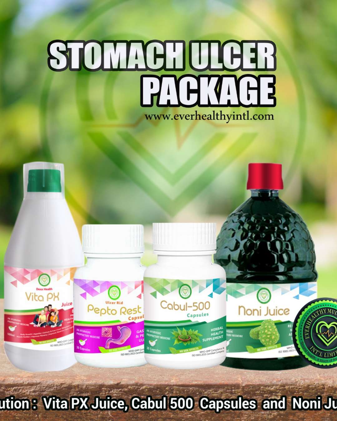 Natural Relief from Stomach Ulcers 