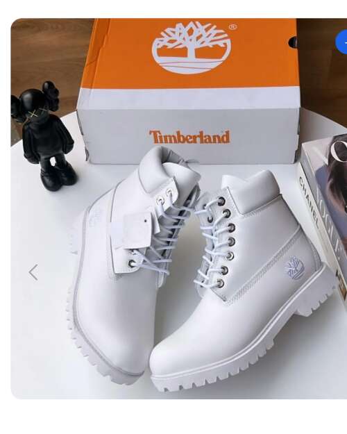 Premium Timberland Boot ( White )