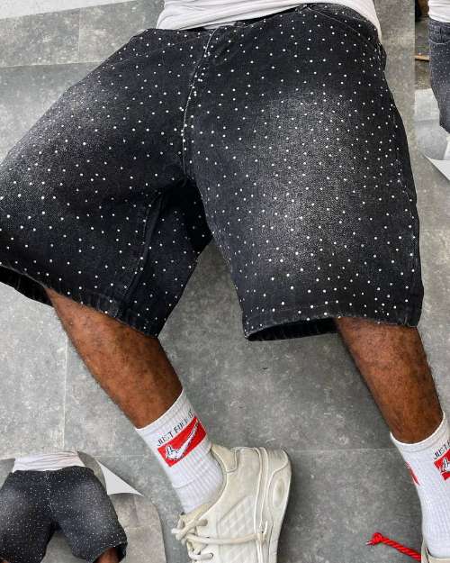 Luxury jeans short
