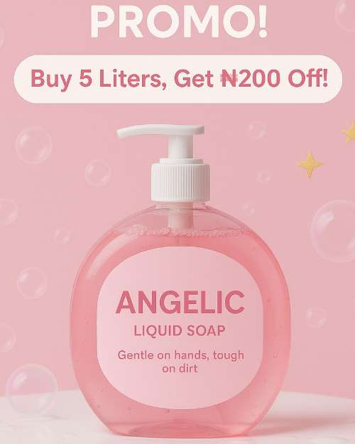 Angelic liquid soap 