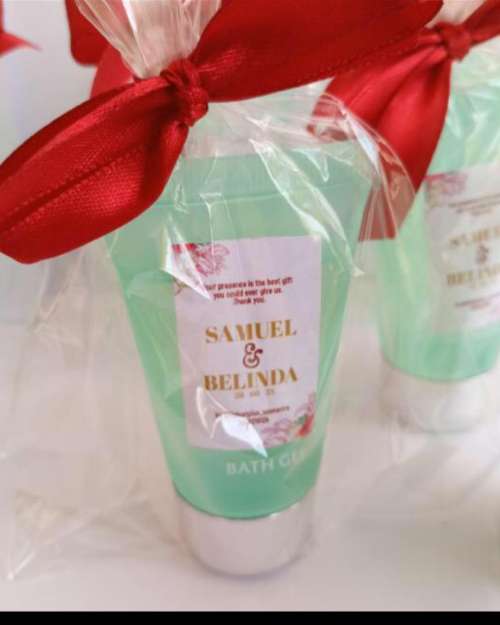 Mini Bath Gel  Souvenir 