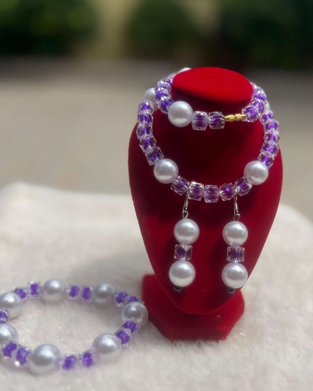 Set of bead necklace 