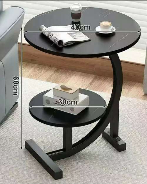 C Shaped Coffee Table