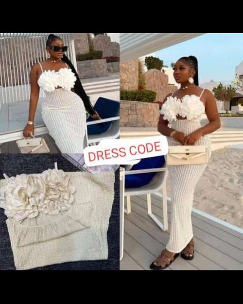 Classic long dress for women 