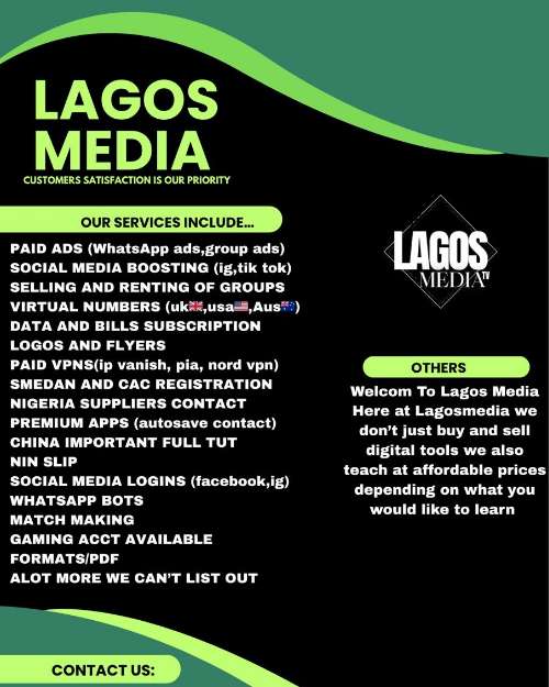 LAGOS MEDIA DIGITAL TOOLS