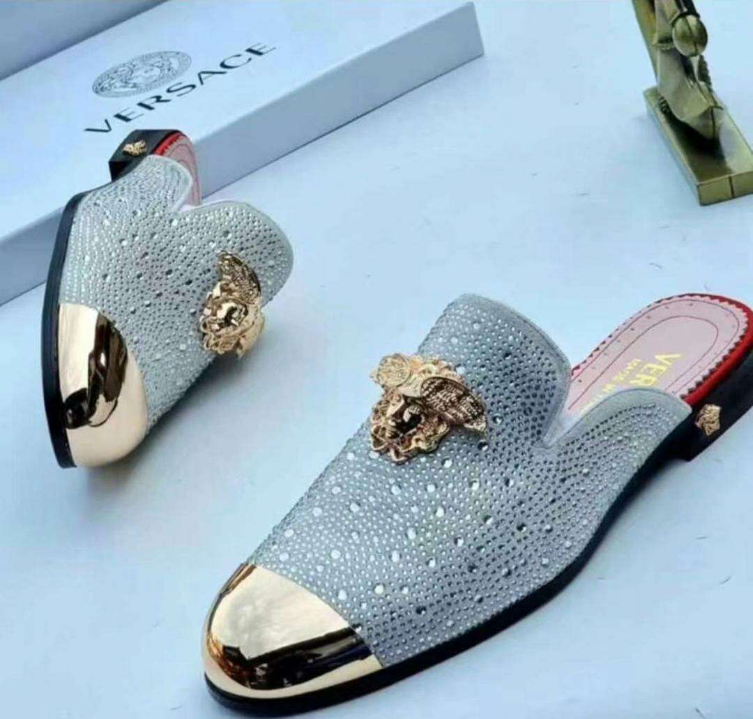 Quality Luxurious Man Leather half shoes