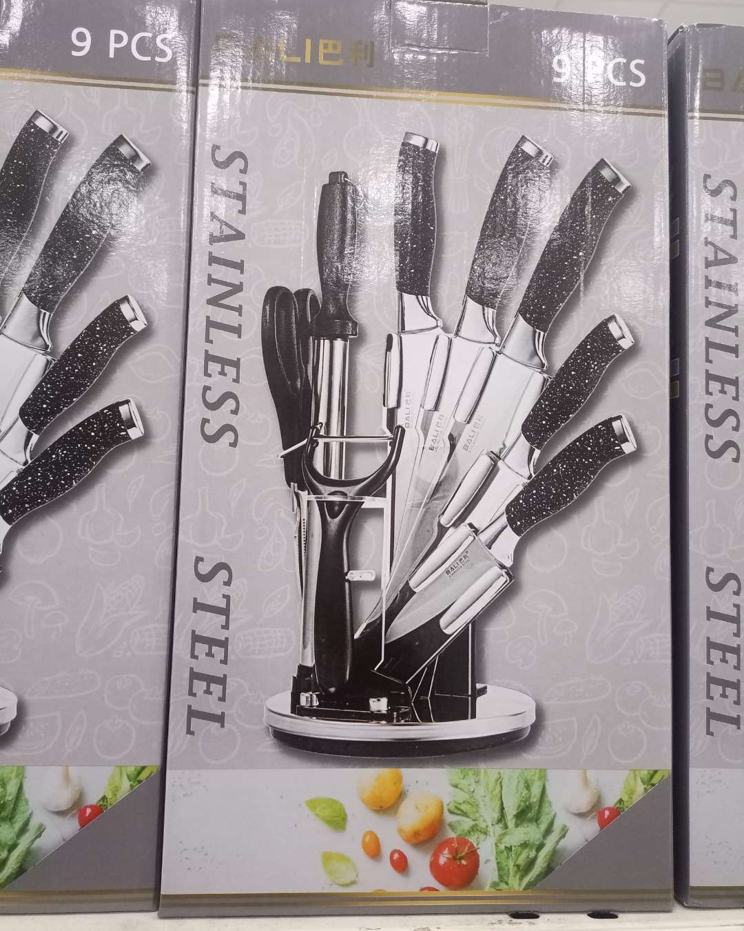 9PCS STAINLESS STEEL CUTLERY SET
