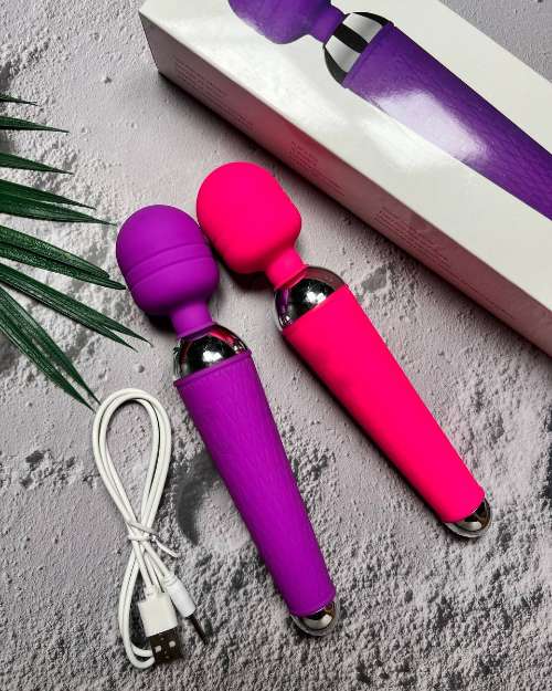 Silver Neck Wand Vib