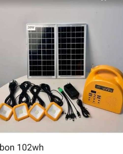 fibon 102w solar generator 