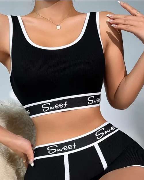 ladies Bra and waisted set