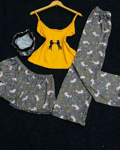 Ladies 4 in 1 Sleep Wear