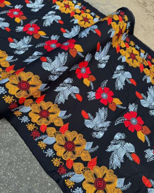 VINTAGE/FLORAL CREPE 