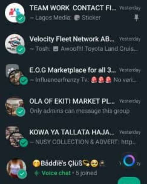 WhatsApp marketing grouplinks