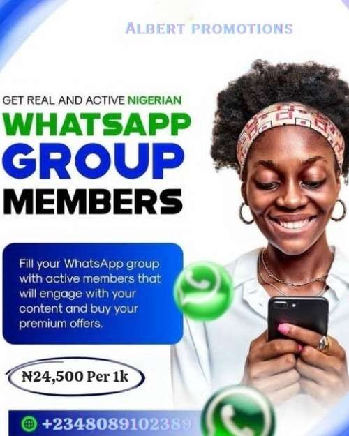 Fill your WhatsApp group with NIGERIANS