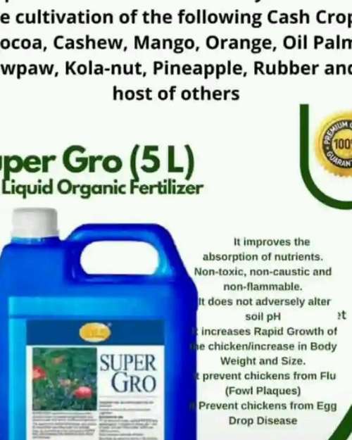 super gro organic fertilizer 