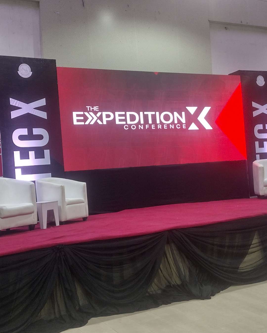 Led screen display for event planning 