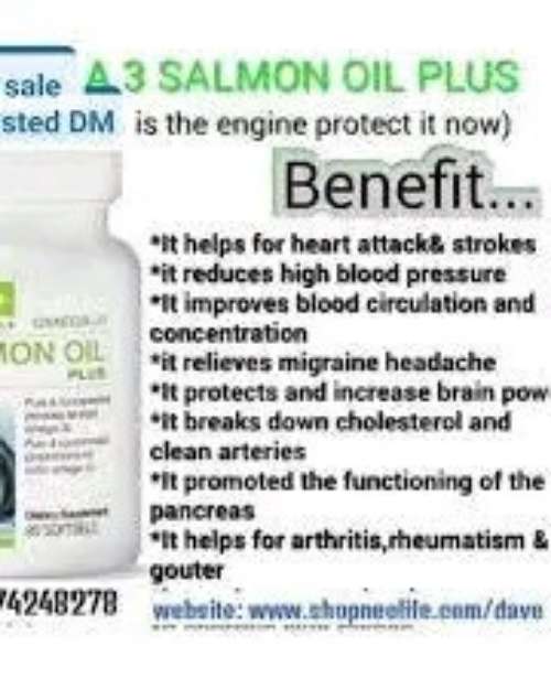 Omega3 salmon oil 