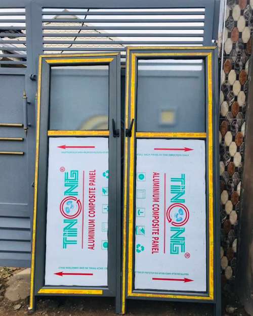 Aluminum Toilet Door