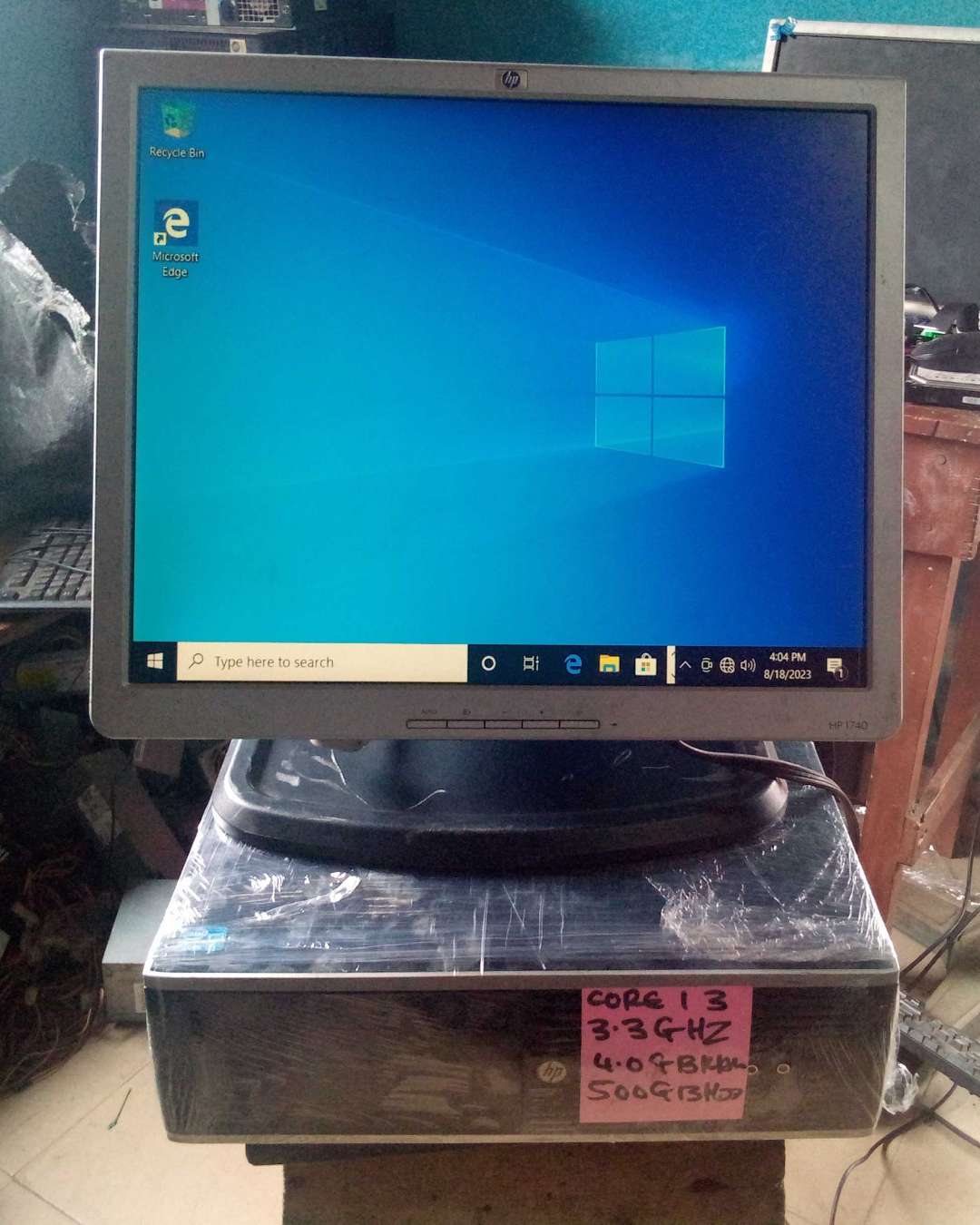 HP Desktop UK Used Core i3