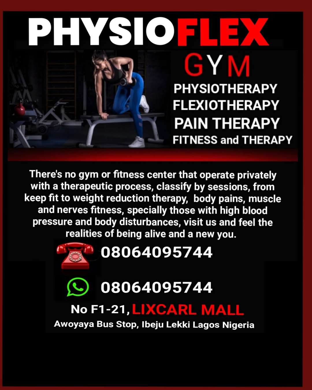 physioflexfx3 gym 