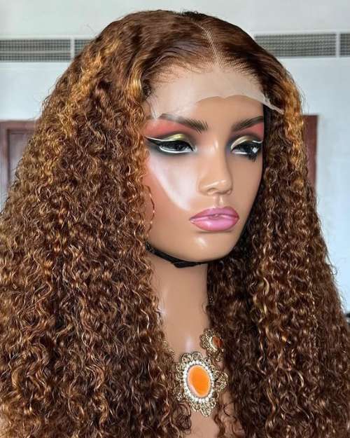 Curly Wig with Closure