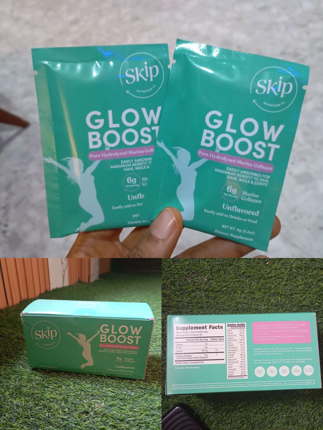 Glow Boost Pure Hydrolyzed Marine Collag