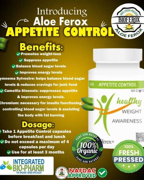 Aloe Ferox Appetite Control