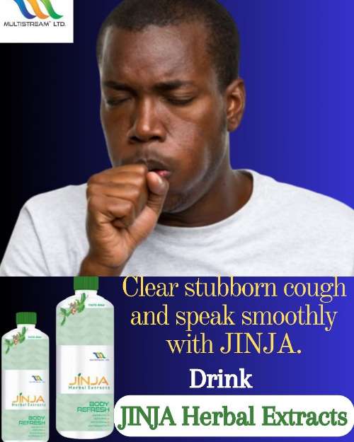 CLEAR STUBBORN COUGH WITH JINJA HERBAL