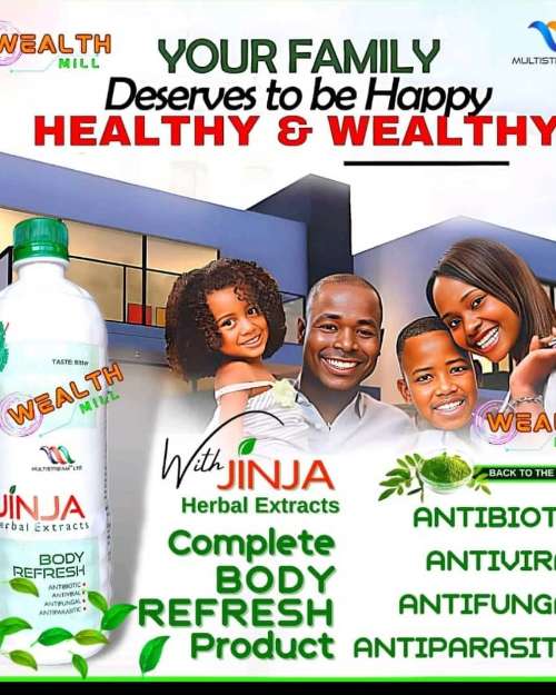 FAMILY TREAT WITH JINJA HERBAL EXTRACT