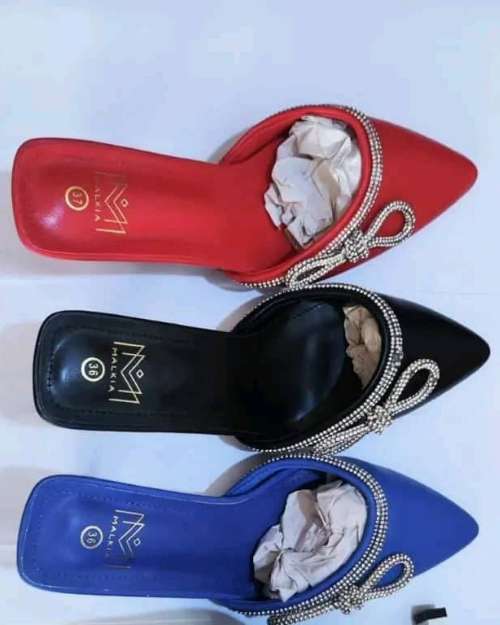 Ladies Half Shoe Heel