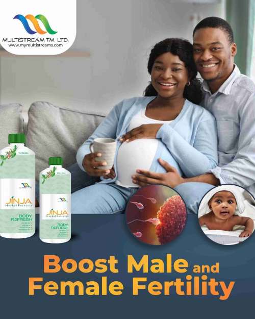 BOOST MALE N FEMALE FERTILITY WIT JINJA