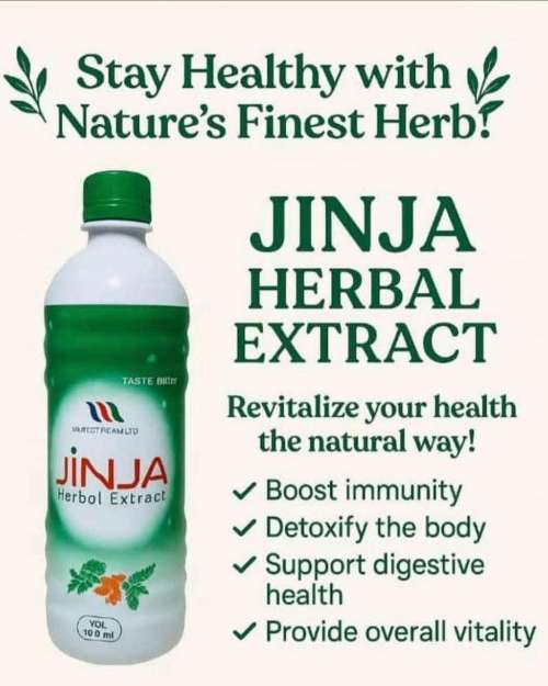 STAY HEALTHY WITH JINJA HERBAL EXTRACT