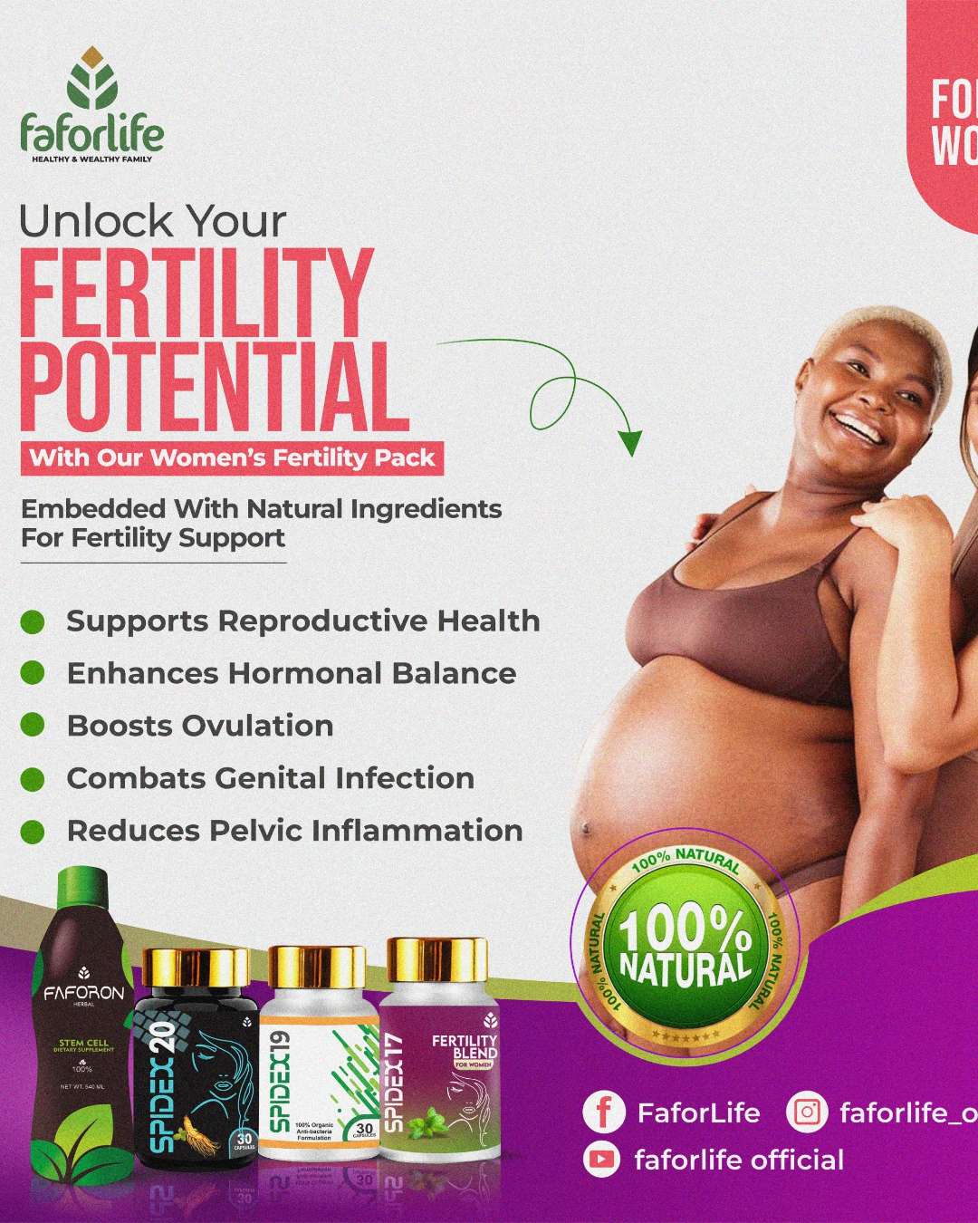 WOMEN FERTILITY TREATMENT COMBO