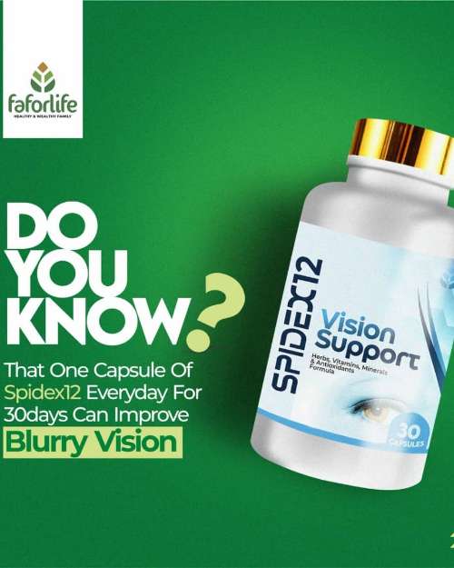 IMPROVE BLURRY VISION WITH SPIDEX20