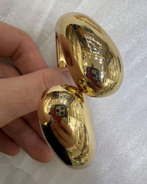 Titanium Chunky Bangles