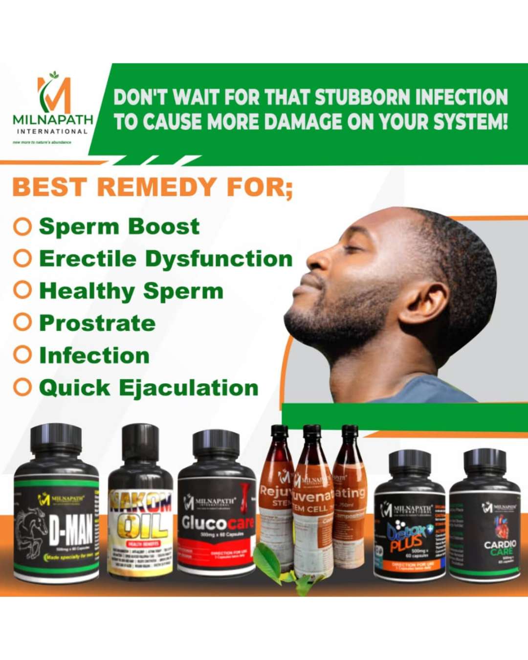 ERECTILE, PROSTATE & QUICK EJACULATION