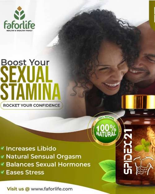 SPIDEX21 BOOST SEXUAL STAMINA, ERECTION