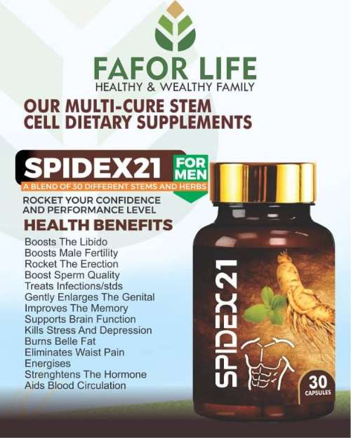 SPIDEX21 TO IMPROVE LIBIDO AND ERECTION